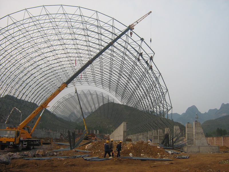 梧州电厂网架煤棚